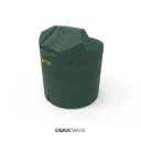 Dieseltank 1350L, Verticaal met Pompkast, Carbery Plastics. [Plug&Play]