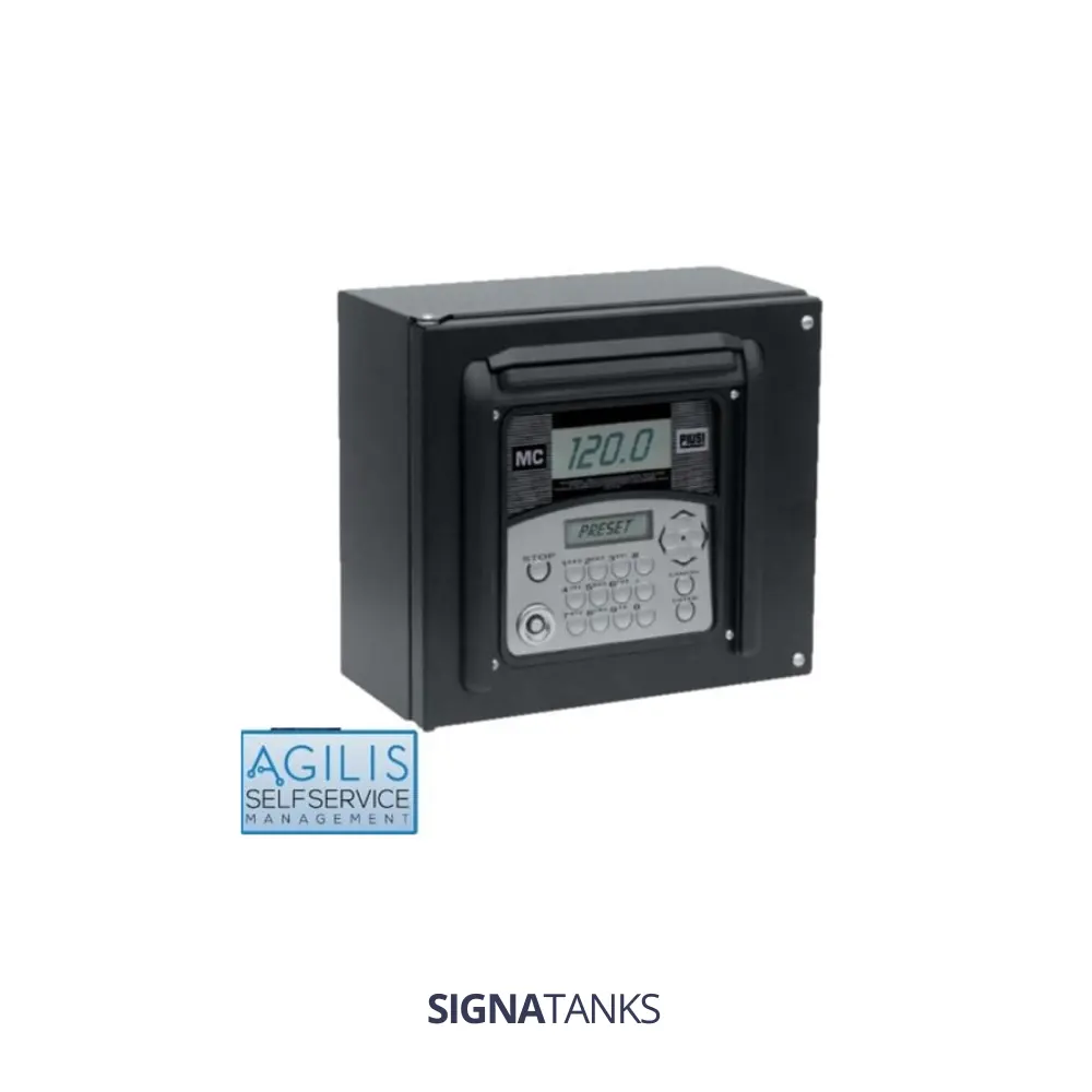 Dieselregistratie Piusi - MCBox + Software en sleutels (80 gebruikers)