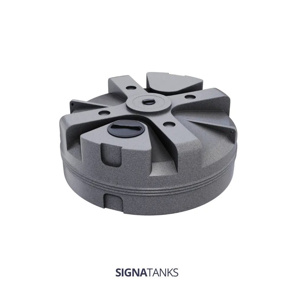 [SGT-V3000F] Watertank 3000L, Verticaal, Enkelwandig, Bovengronds