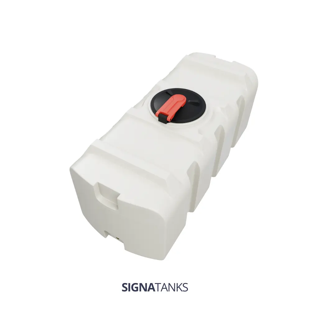 [SGT-SK500E] Watertank 500L, Rechthoekig, Enkelwandig, Mobiel 