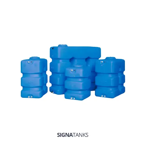 [CP00800R-300] Watertank 800L, Rechthoekig zonder pomp, CP 