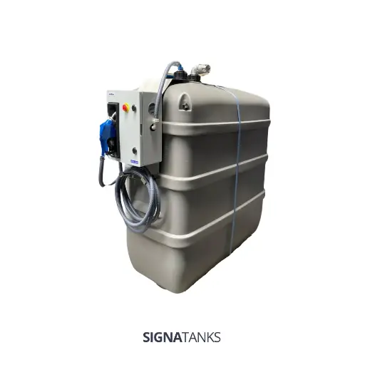 Adbluetank 1500L, Rechthoekig, SignaBlue