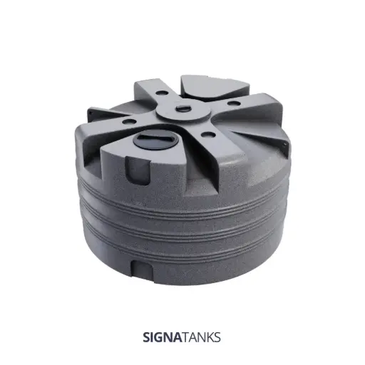 [SGT-V5000F] Watertank 5000L, Verticaal, Enkelwandig, Bovengronds