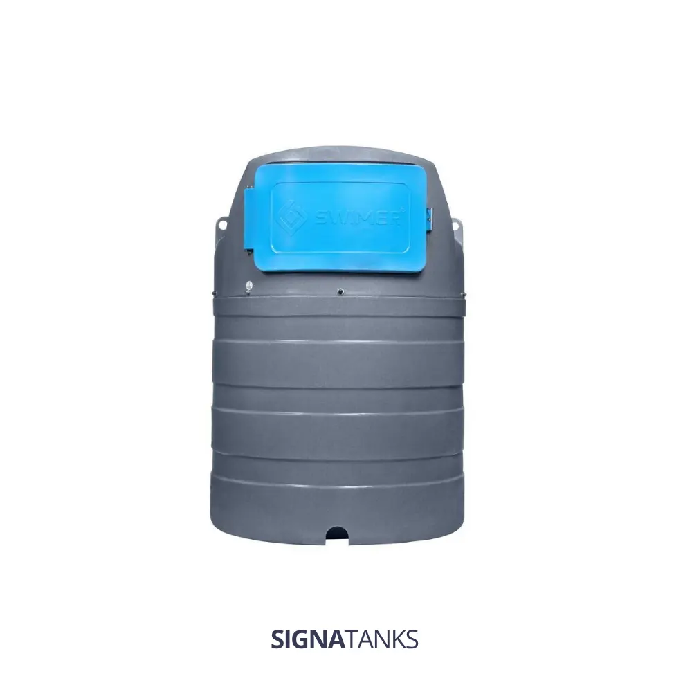 [BTBL01500V-bal-5m] Adbluetank 1500L, , Verticaal met Pompkast, Swimer. [Plug&Play] (BAL certificaat (Nederland), Afgifteslang 5m)