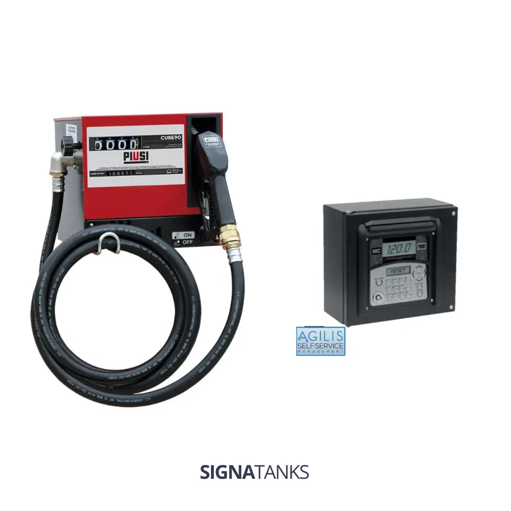 Diesel Pompset + Registratie, Piusi Cube 90 - MCBox