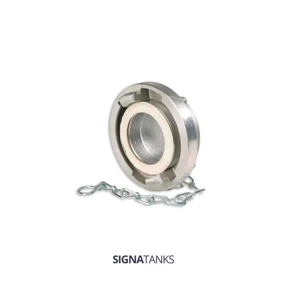 Vulkoppeling, Elaflex, 2" + Cap + Ketting