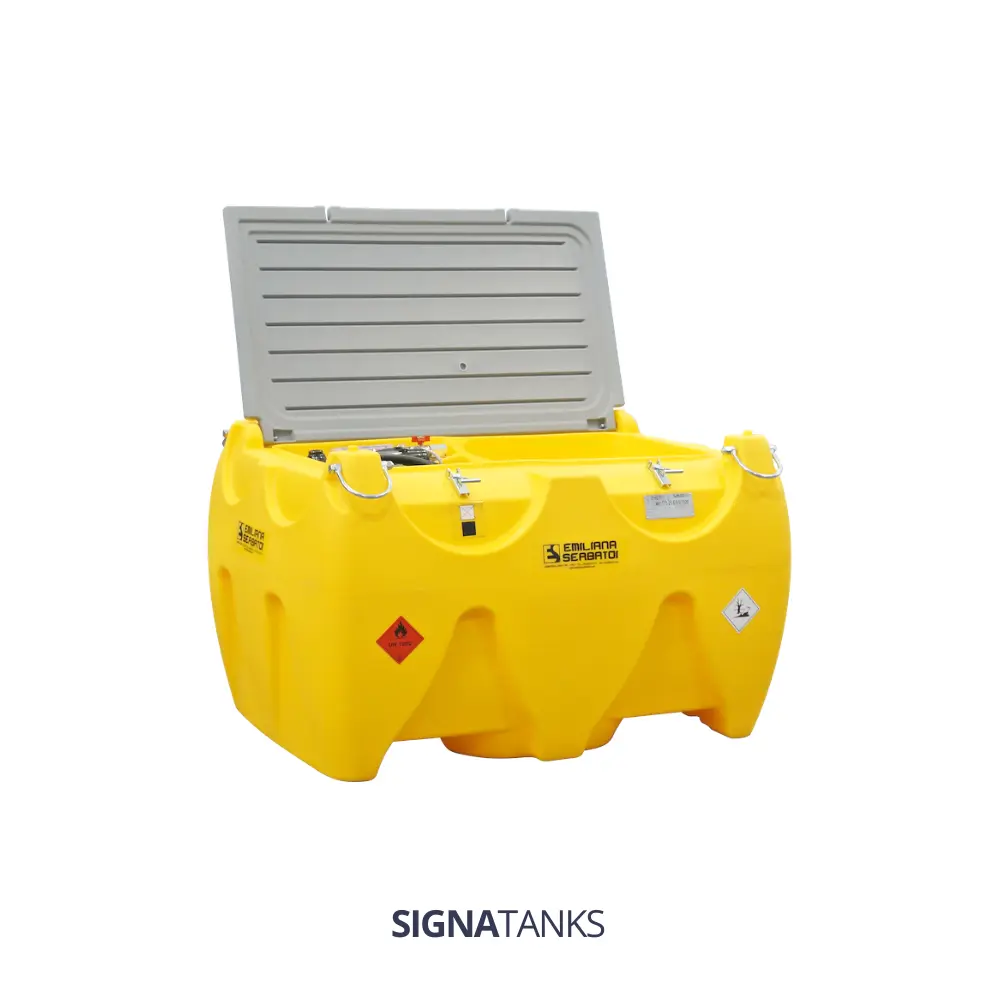 Mobiele Dieseltank, 900 liter, Emiliana Serbatoi