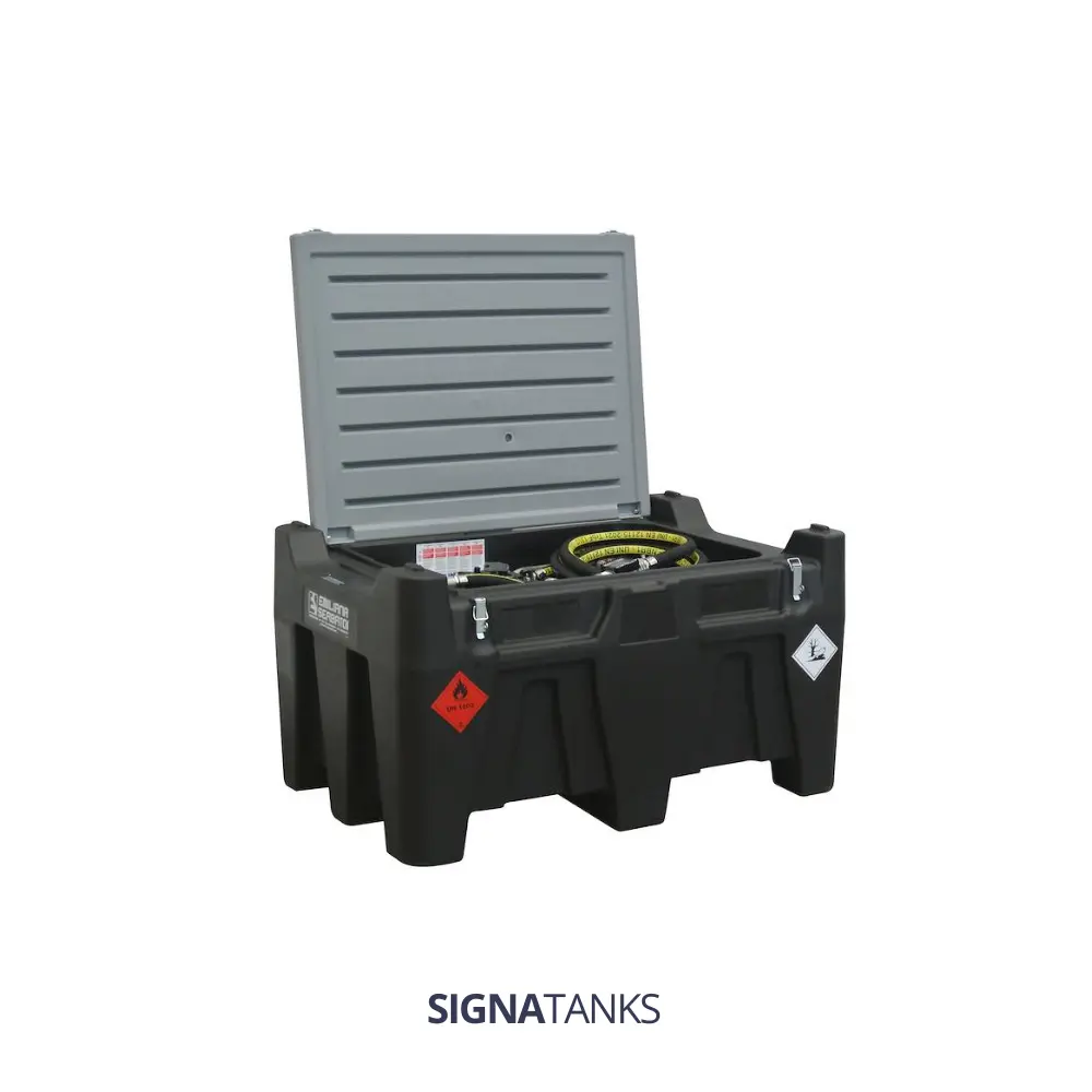 Mobiele Benzinetank, 330 liter, Emiliana Serbatoi