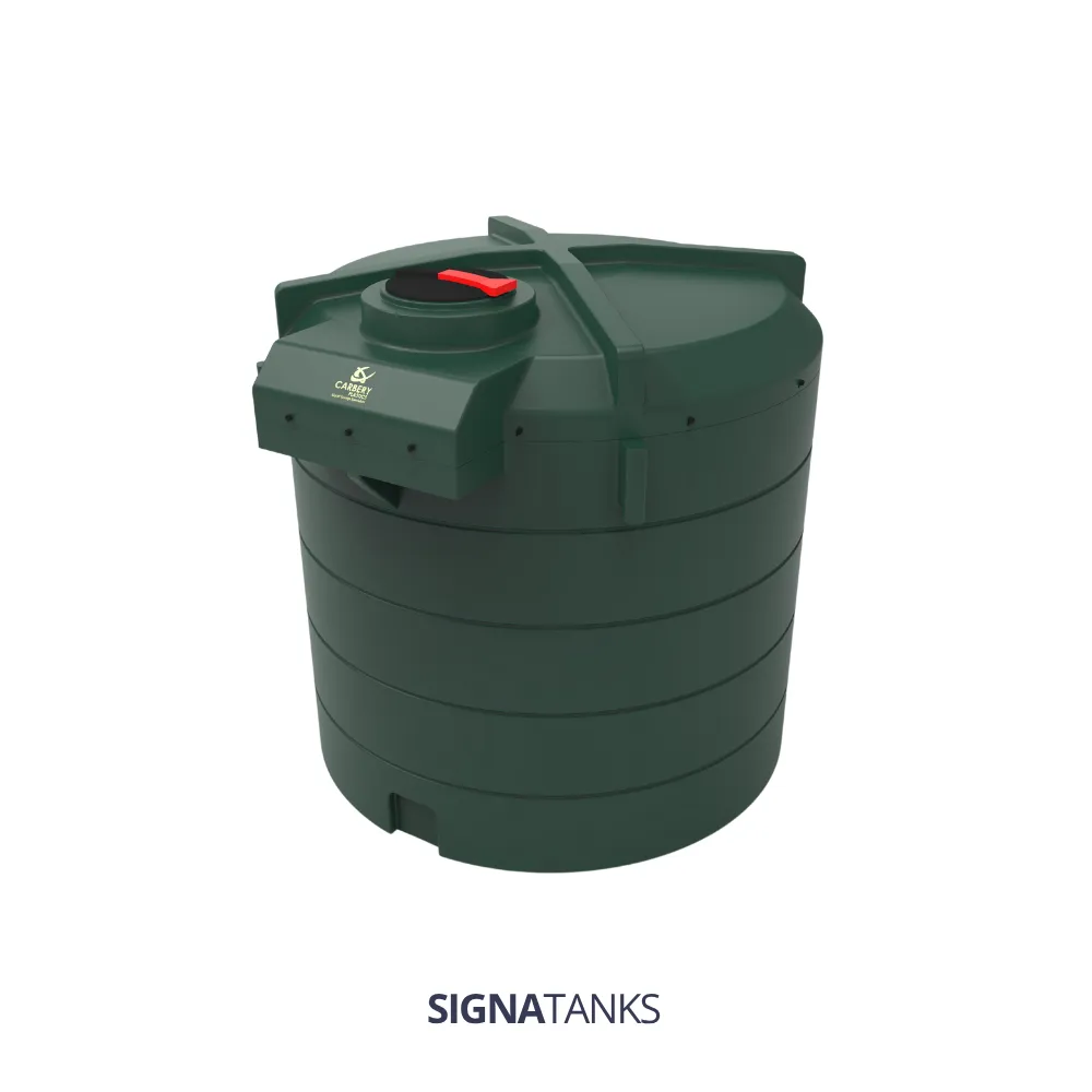 Stookolietank 6000L, Vertical, Carbery Plastics.