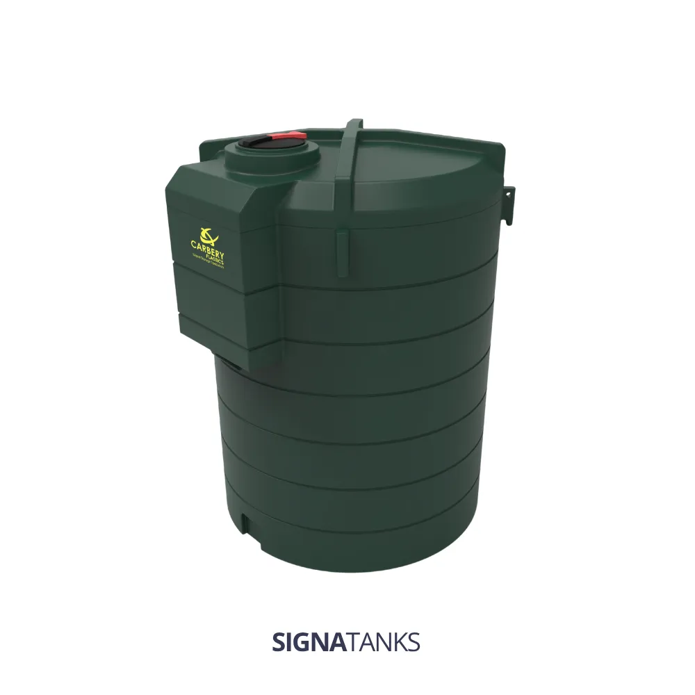Stookolietank 10.000L, Verticaal, Carbery Plastics