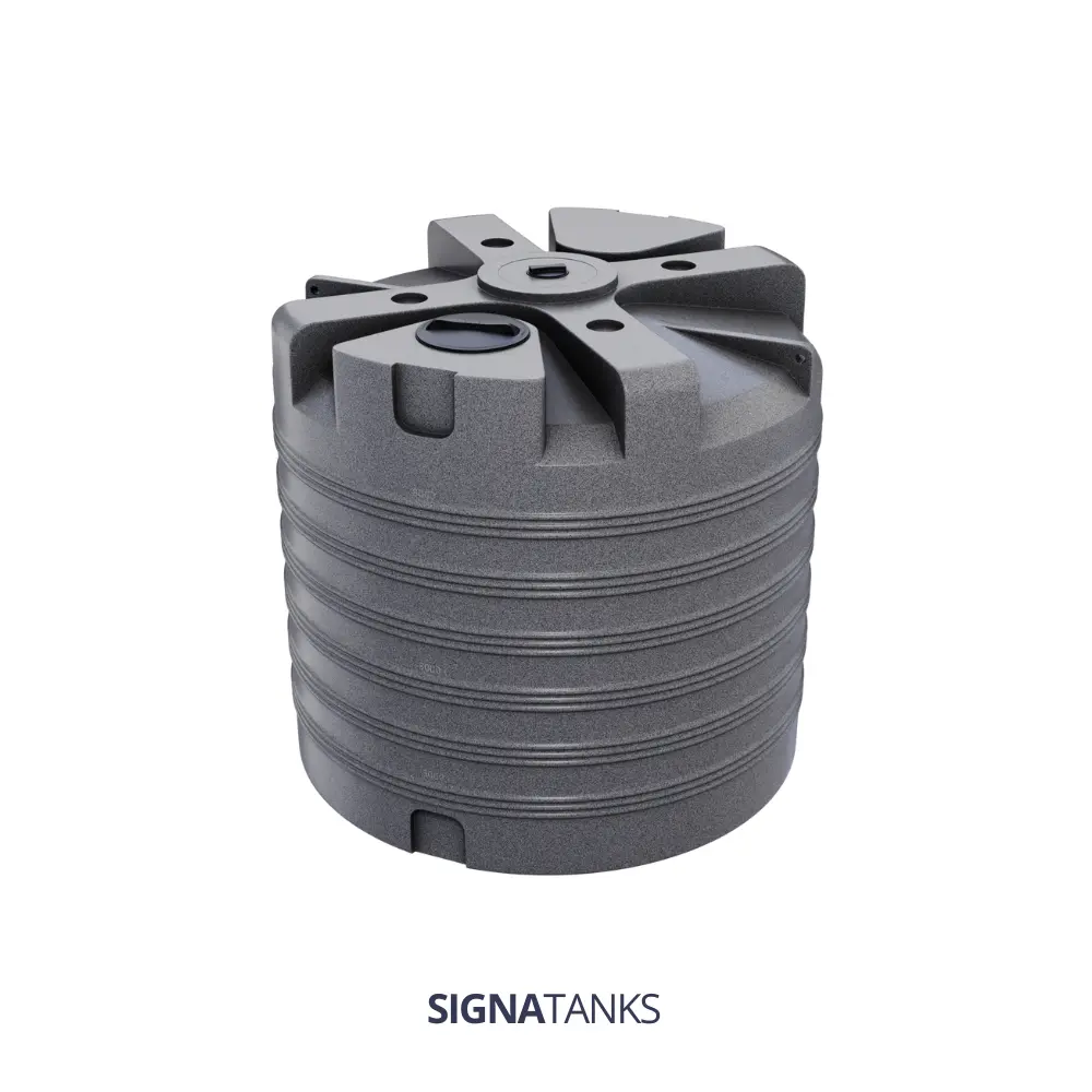 Watertank 8000L, Verticaal, Enkelwandig
