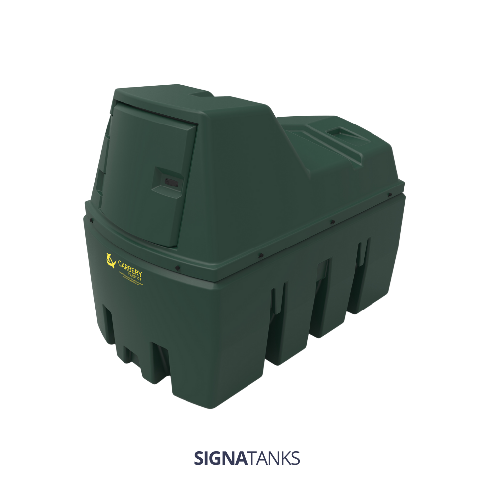 Dieseltank 2500L, Horizontaal met Pompkast, CP - [Premium]