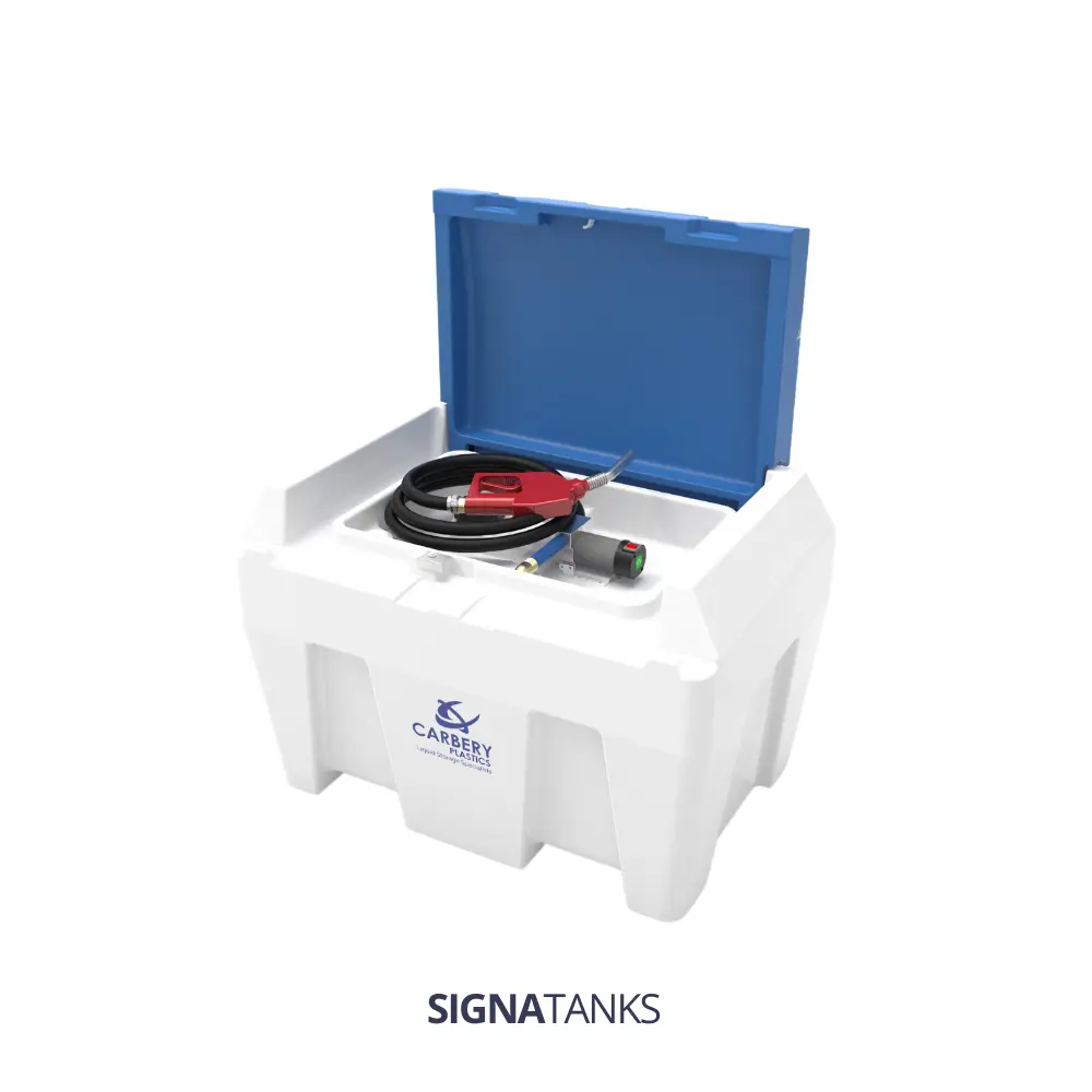 Mobiele Adblue tank 430L, Carbery Plastics  (230V, Nee)