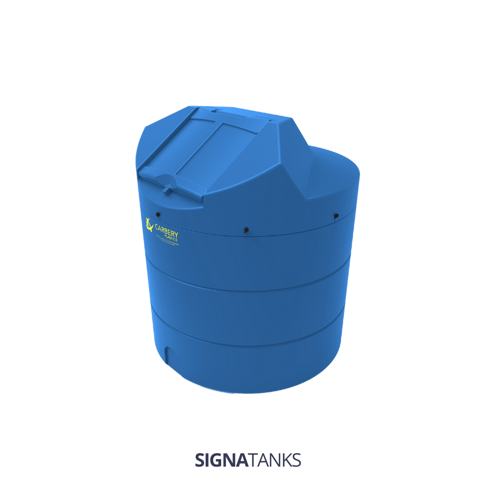Adbluetank 1350L, Verticaal, Carbery Plastics