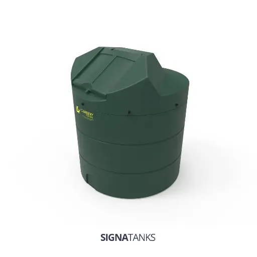 [SGT-BTGR01350V-325-ZP] Dieseltank 1350L, VLAREM II, Verticaal zonder Pompkast, CP - [Zonder pompset, onder aftap]