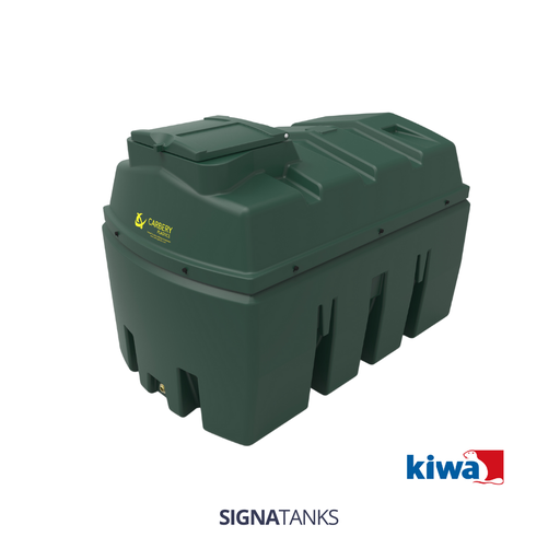 [SGT-BTGR02500H-KIWA-STD] Dieseltank 2500L, KIWA, Horizontaal zonder pompkast, CP, met pompset
