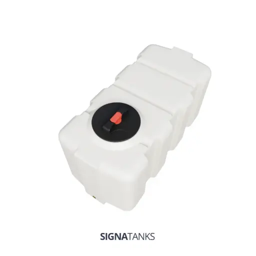 [SGT-SG200E] Watertank 200L, Rechthoekig, Enkelwandig, Mobiel 